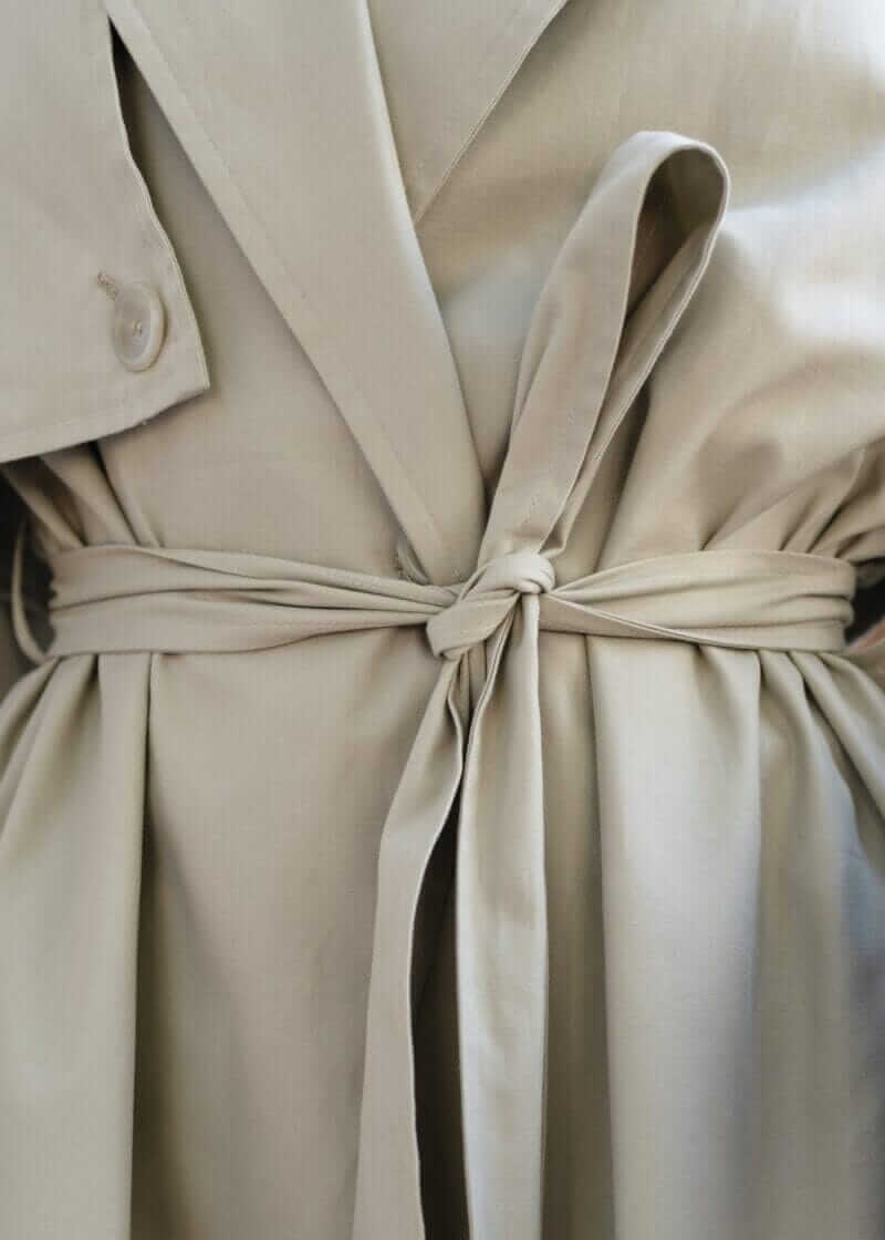 Alternative view of Cotton Trench Coat w/ Statement Sleeves